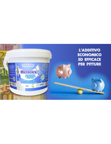 Microceramix additivo antimuffa per pitture da interni | PittureOnline