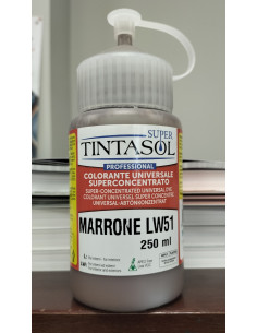 Pasta colorante marrone LW 51
