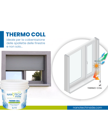 Rasante grana grossa in pasta Aerogel Barozzi per spallette–ThermoColl Rasante grana grossa in pasta Aerogel Barozzi per spallette–ThermoColl