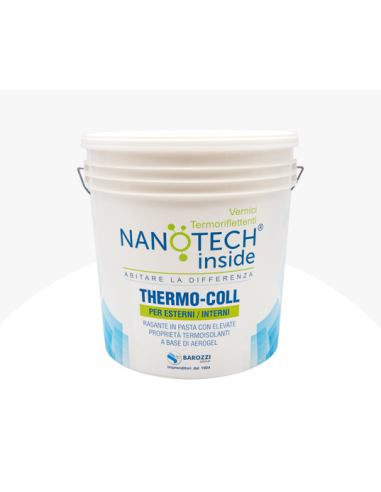 Rasante grana grossa in pasta Aerogel Barozzi per spallette–ThermoColl