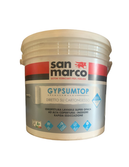 Confezione da 4 lt di Gypsumtop Confezione da 4 lt di Gypsumtop