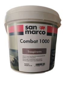 Combat 1000 – Idropittura antimuffa traspirante per interni