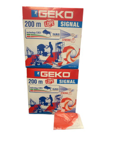 Nastro Segnaletico Bianco Rosso 200 m | Alta Visibilità Cantieri 2