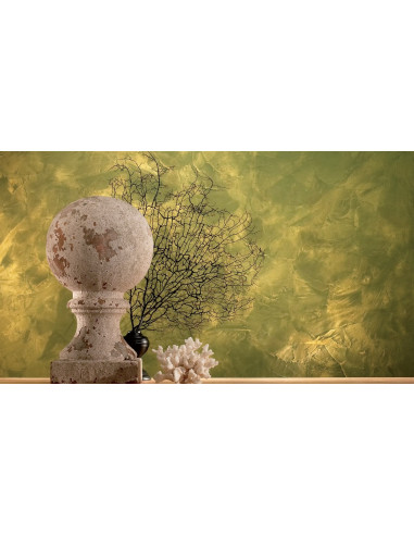 Finitura decorativa a base calce Oikos - Aureum -