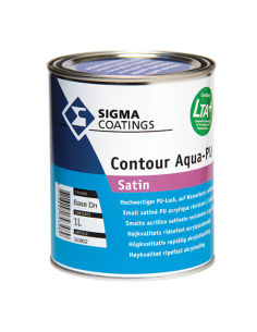 Smalto universale all'acqua satinato Sigma - Contour Aqua PU Satin -