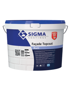 Pittura resistente agli agenti atmosferici Sigma - Façade Topcoat Matt