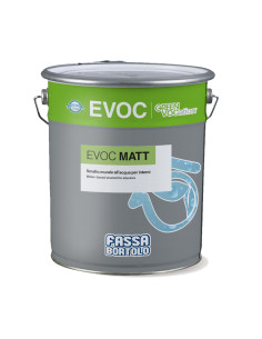 Smalto murale all’acqua opaco per interni Fassa Bortolo – Evoc Matt -