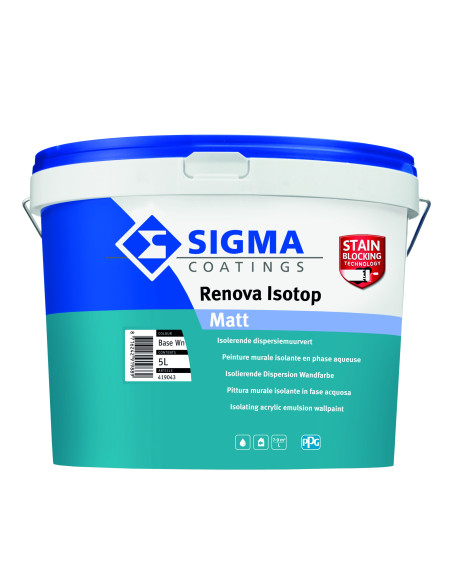 Renova Isotop – Pittura acrilica antimacchia interni Renova Isotop – Pittura acrilica antimacchia interni