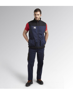 Gilet da lavoro blu - Diadora - 2