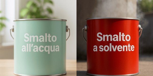 Smalti all'acqua vs smalti a solvente: differenze e utilizzi