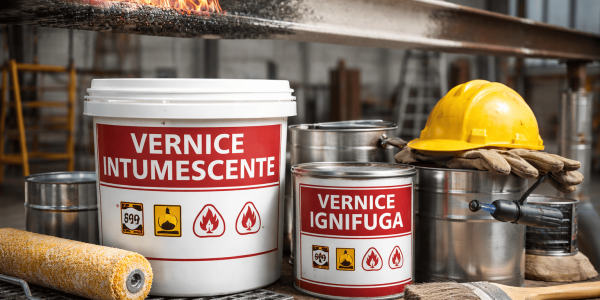 Vernici intumescenti e ignifughe: come funzionano e quando usarle per la protezione antincendio