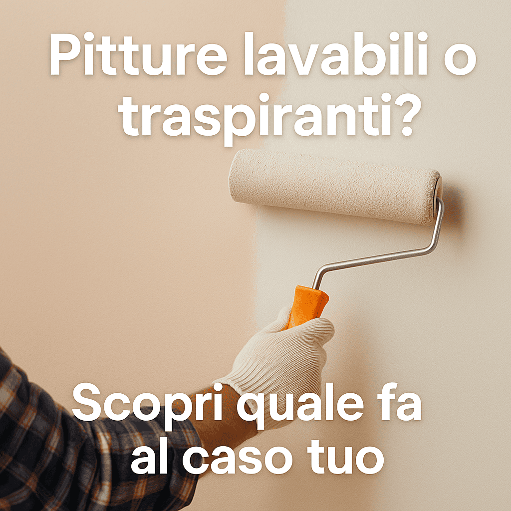 Pitture lavabili o traspiranti? Scopri quale fa al caso tuo